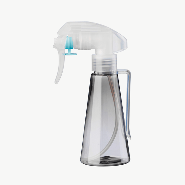 Wassersprühflasche Mikrofein klar schwarz