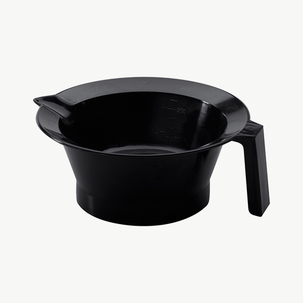 Färbeschale schwarz mit Griff