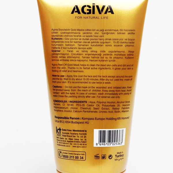AGIVA Gold Mask 150 ml