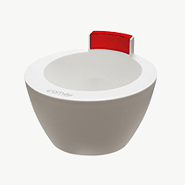 Treatment Bowl white/red