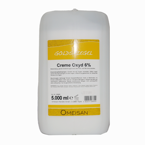 Goldspiegel crème oxyde 6% 5000 ml
