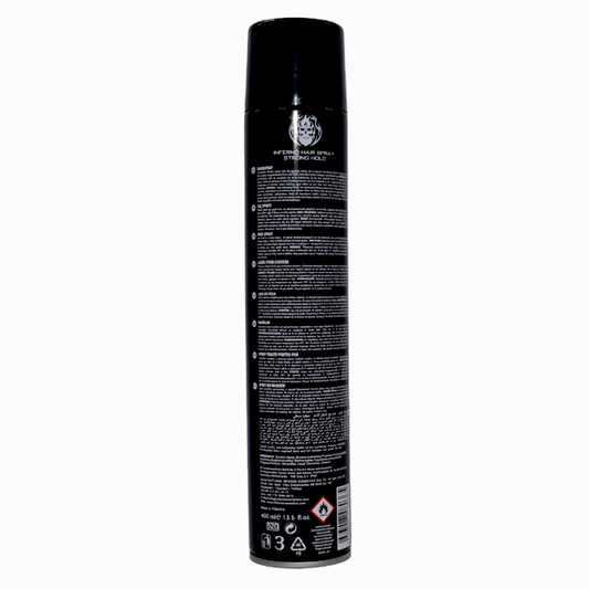 Inferno Powerfull Hairstyling Spray BLACK 400ml