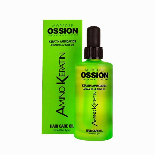 Amino Keratin Hair Care Oil by Ossion with Argan Oil