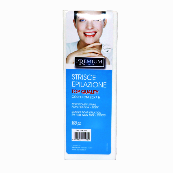 100 fleece hair removal strips 20x7cm Xanitalia