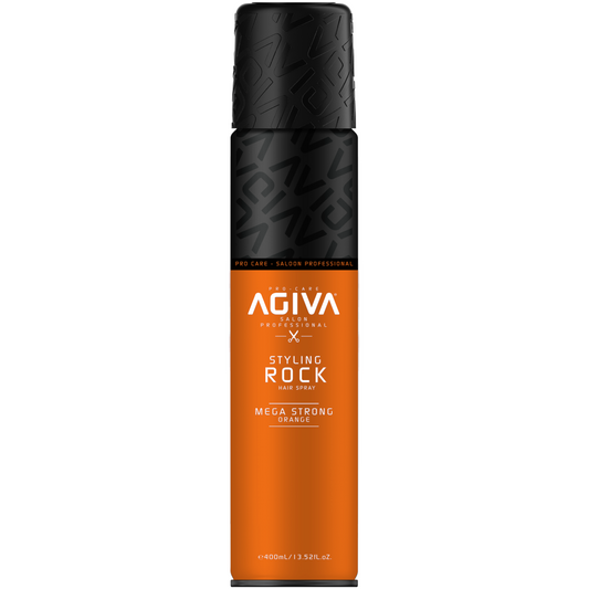 Agiva Styling Rock Hair Spray Mega Strong Orange 400 ml