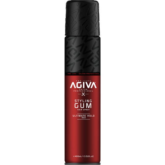 Agiva Styling Gum Hair Spray Ultimate Hold Red 400 ml