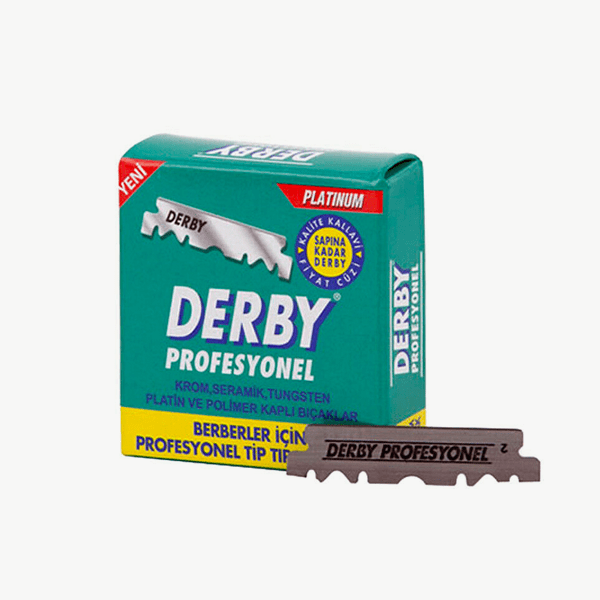 Derby Rasierklingen Professional, Single Edge (5000 Stk.) 50 x 100er Pack