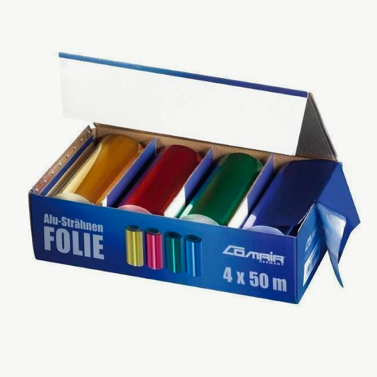 Torons en aluminium Comair pack de 4 colorés