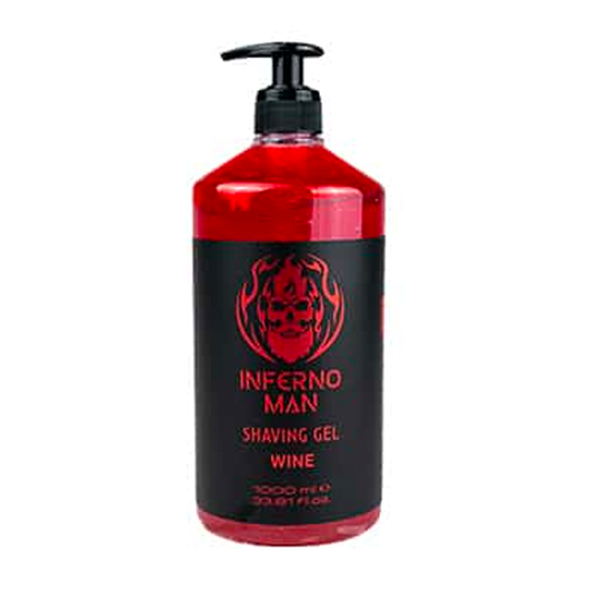 INFERNO MAN Shaving Gel 1000 ml Wine