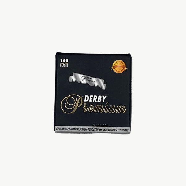 Demi-lames de rasoir DERBY Professional Premium 100 pièces.