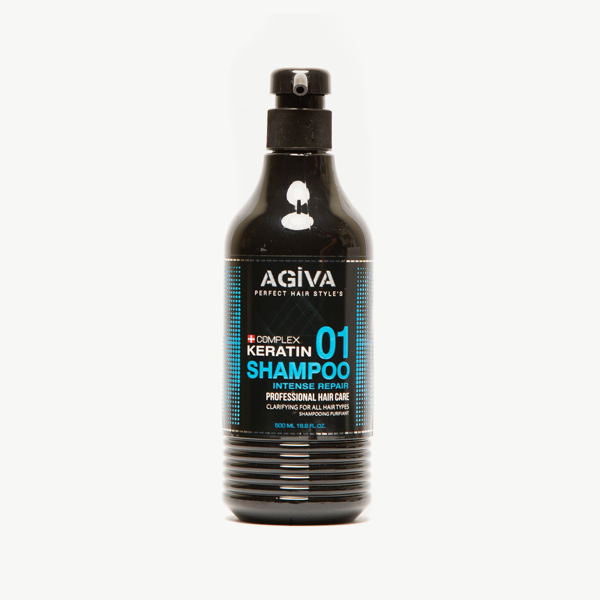 AGIVA Shampooing Capillaire Complexe Kératine 01 1000ml