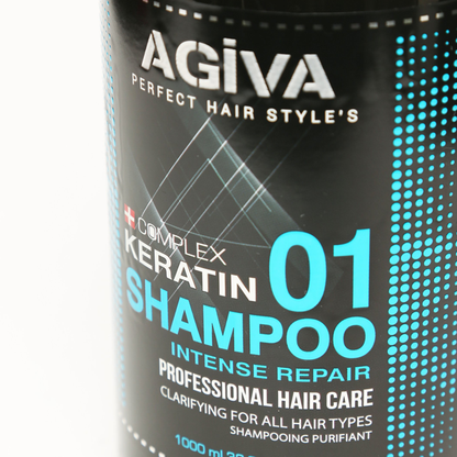 AGIVA Shampooing Capillaire Complexe Kératine 01 1000ml