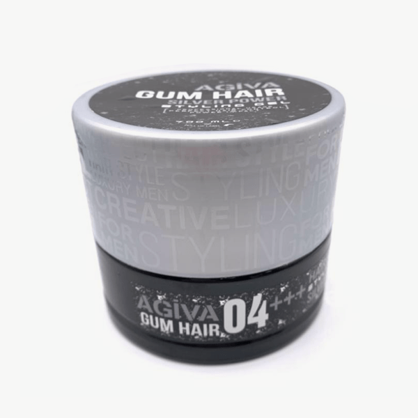 AGIVA Gum Hairgel Silver Power 700 ml