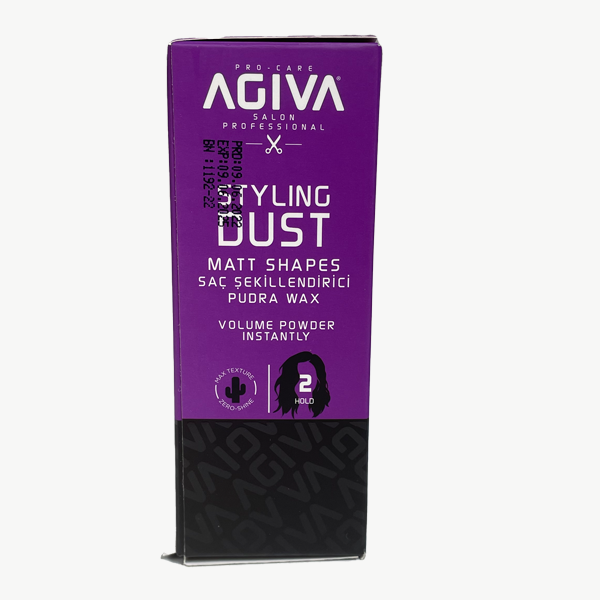 AGIVA Styling Dust Matt Shapes Powder Wax Volumizing 02