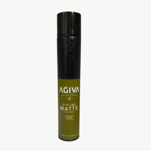 Agiva Styling Matte Hair Spray Strong Green 400 ml