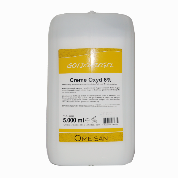Goldspiegel Creme-Oxyd 6% 5000 ml